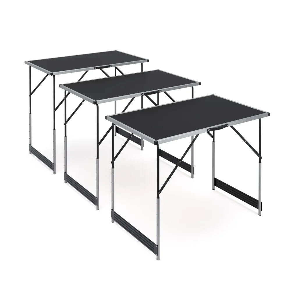 Tapeziertisch höhenverstellbar 3er Set