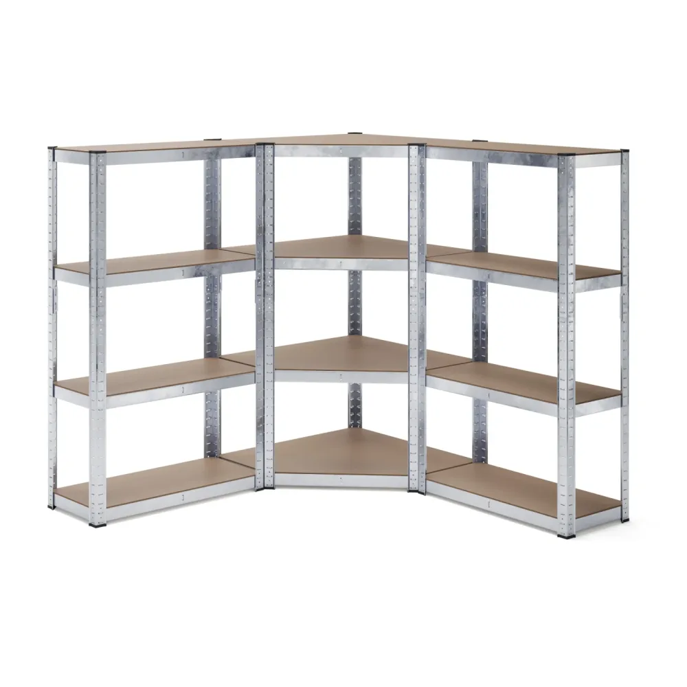 Steckregal Eckregal 3-teilig 160 cm