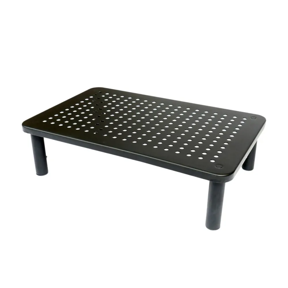 Stehtisch Monitorständer 37 x 23.5 cm schwarz