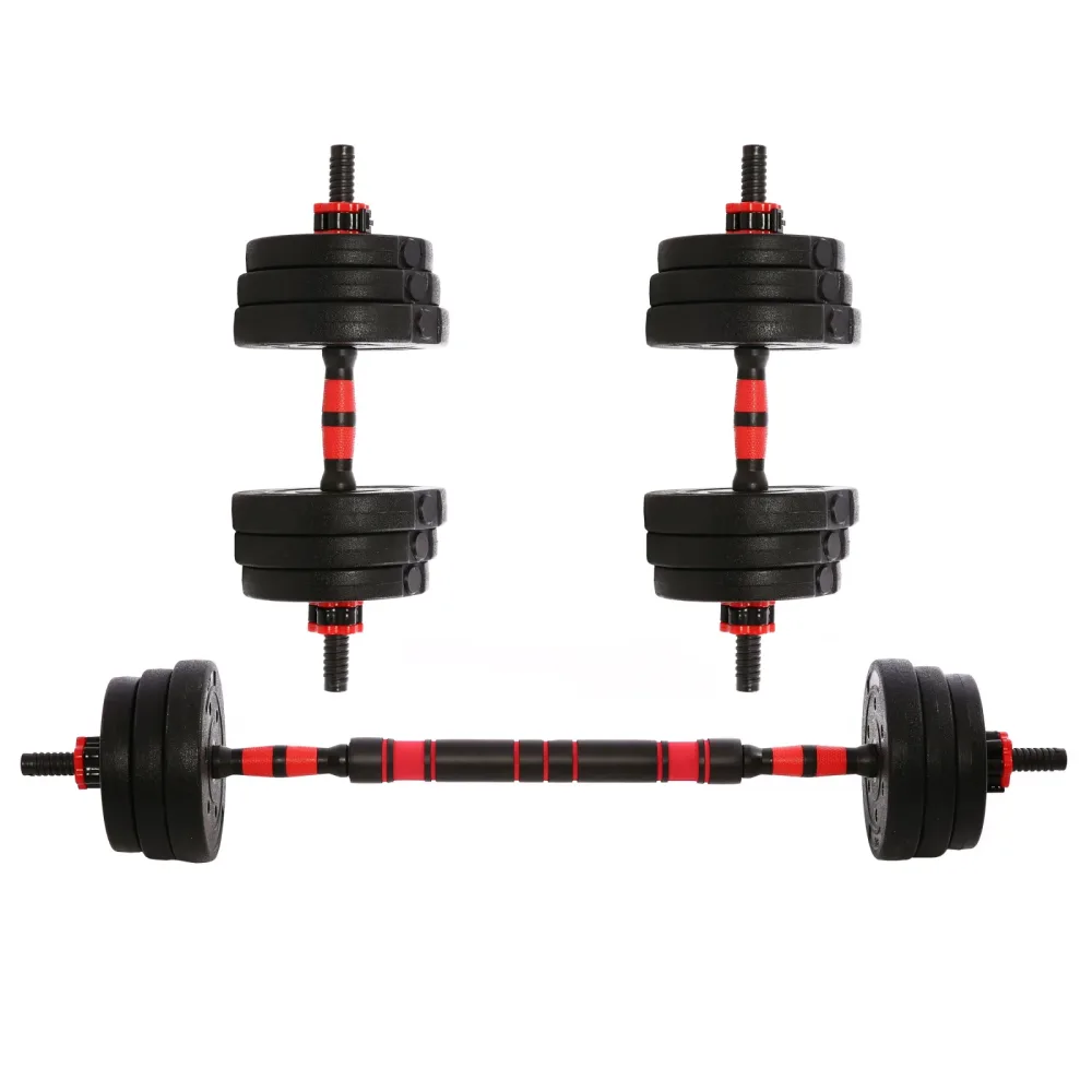 Hantelset Kurz- und Langhantel 20 kg