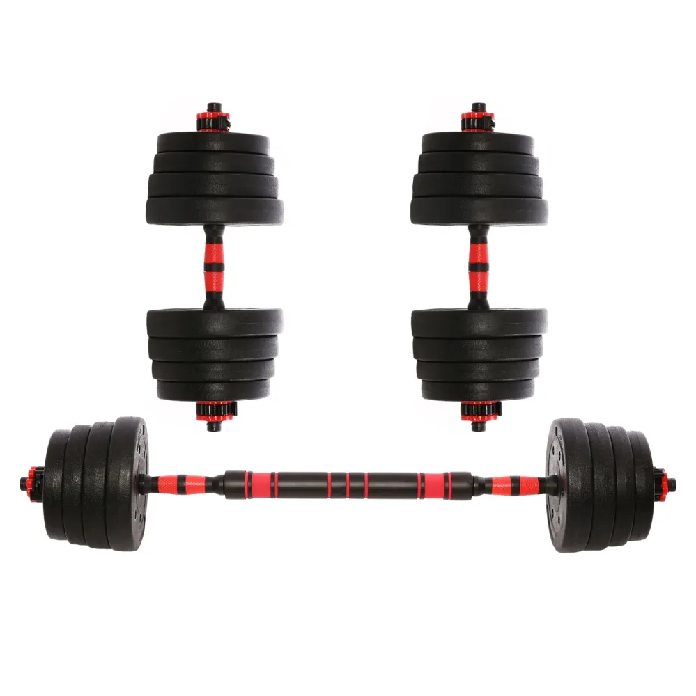 Hantelset Kurz- und Langhantel 30 kg