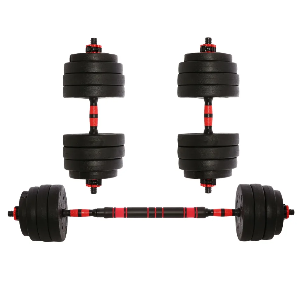 Hantelset Kurz- und Langhantel 40 kg