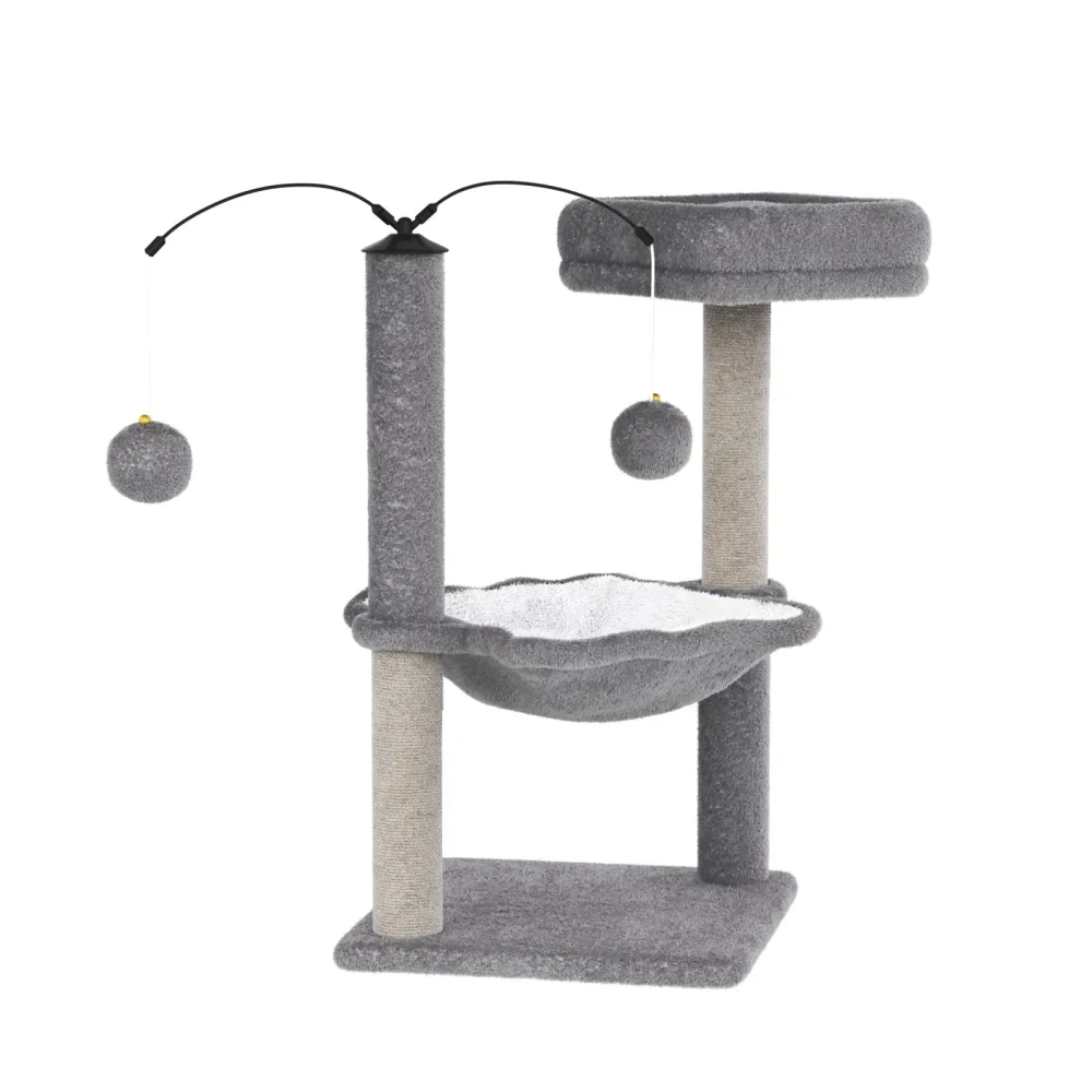 Katzenbaum BONNY 76 cm grau