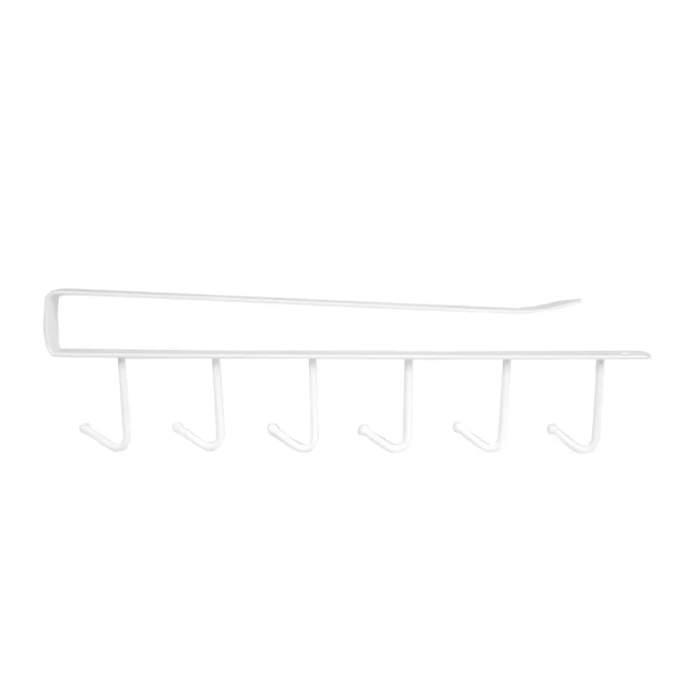 Schrankeinsatz Tassenhalter weiss