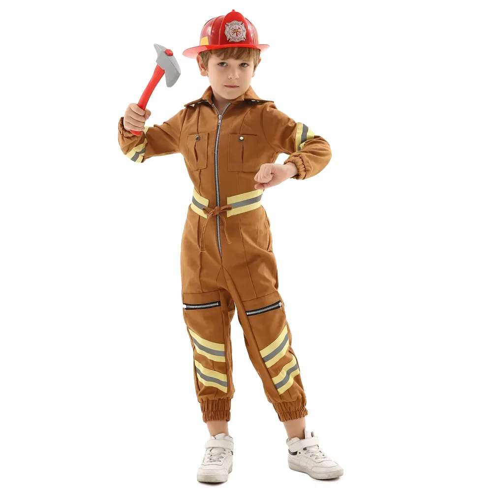 Kinderkostüm Feuerwehr Grösse 116