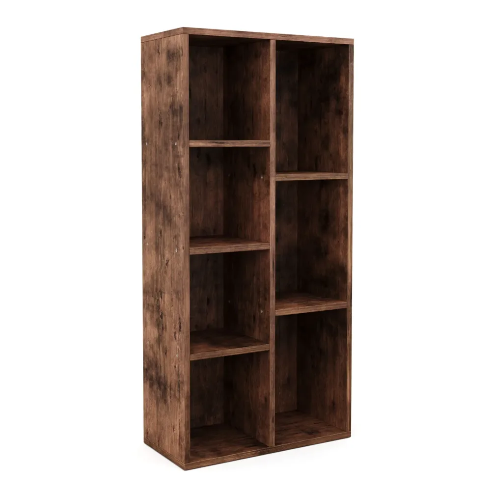 Bücherregal Vintage BONITA 7 Fächer 50 x 106 cm