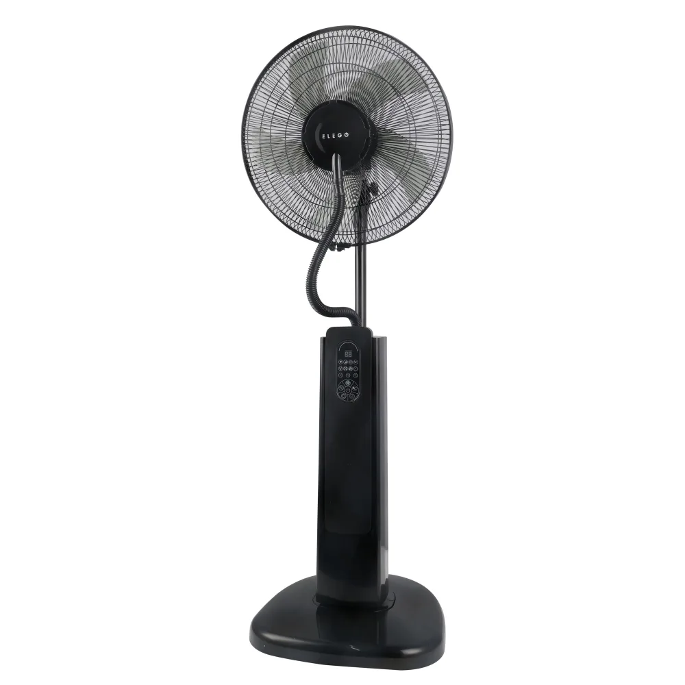 Standventilator mit Sprühnebel WINDY schwarz