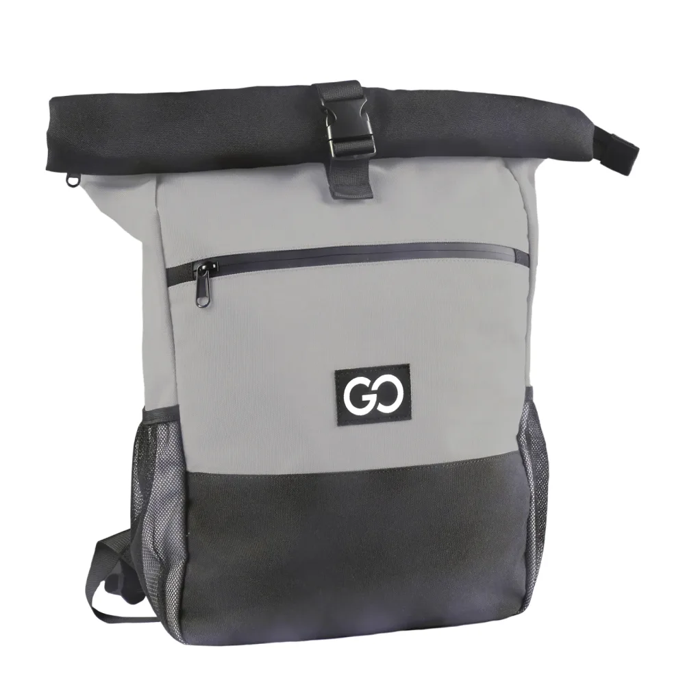 Rolltop Rucksack MERAN grau