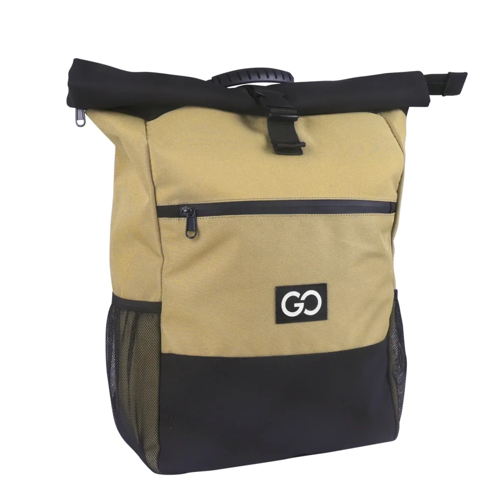 Rolltop Rucksack MERAN beige