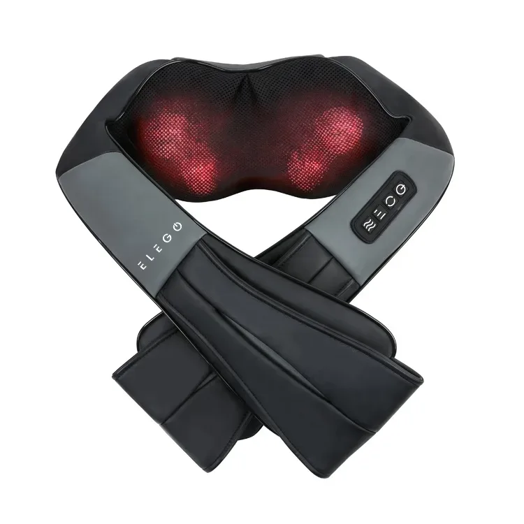 Shiatsu Massagegerät schwarz/grau