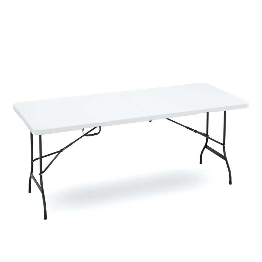 Campingtisch klappbar 180 x 75 cm weiss