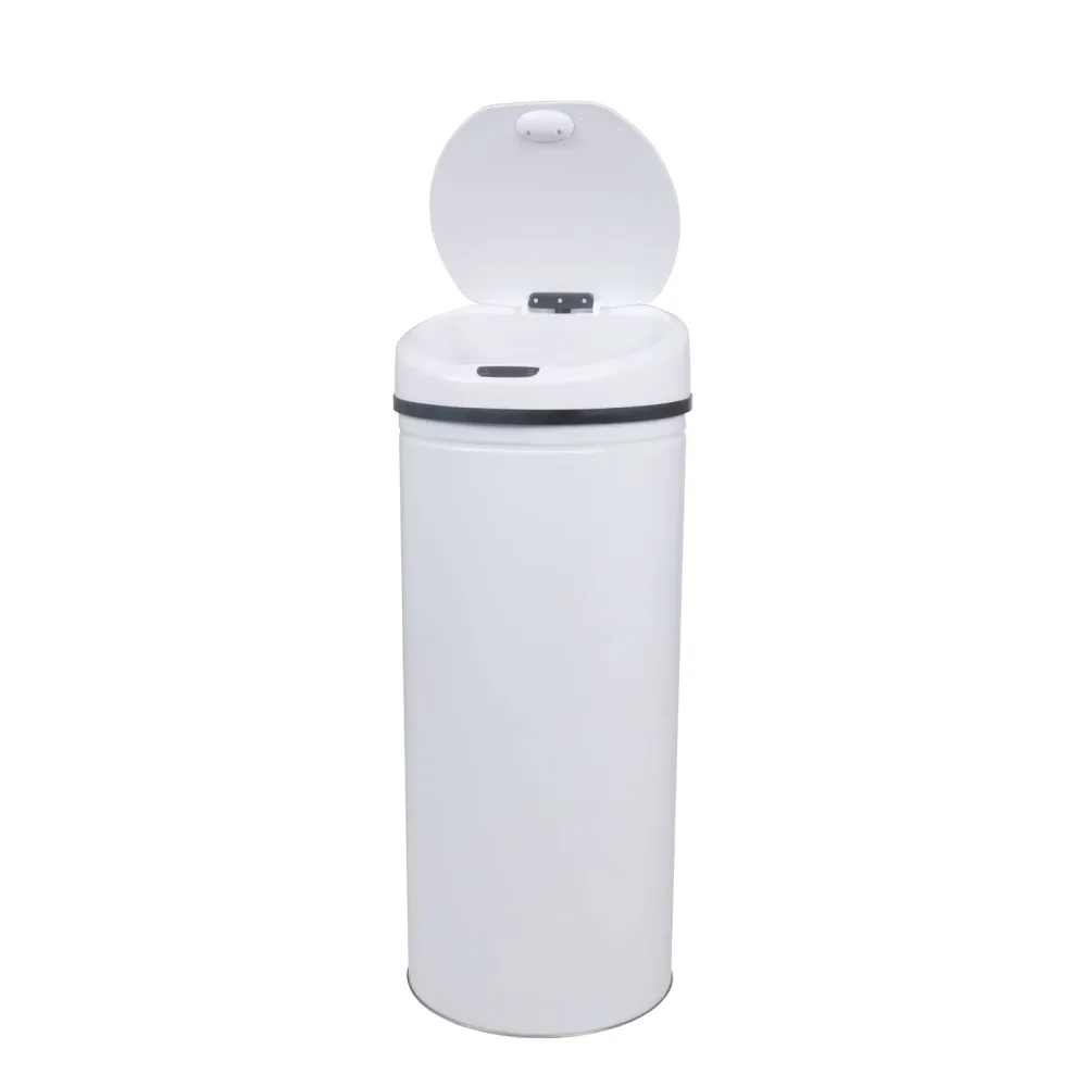 Abfalleimer mit Sensor 60L weiss