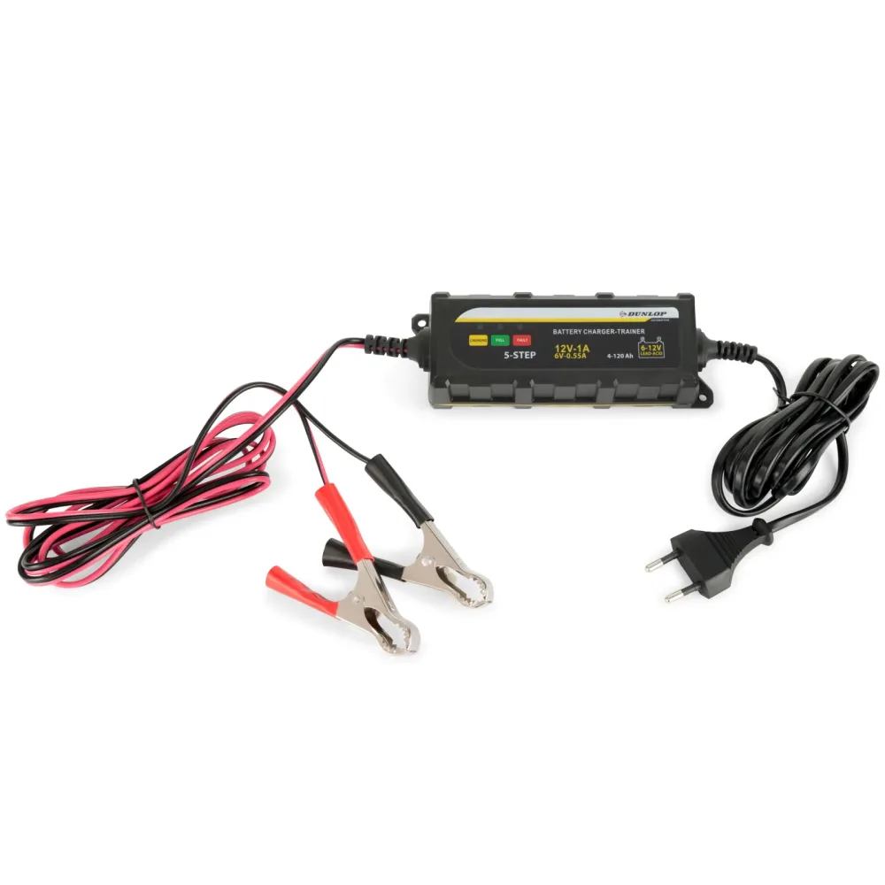Batterieladegerät DUNLOP 6/12 V 1A