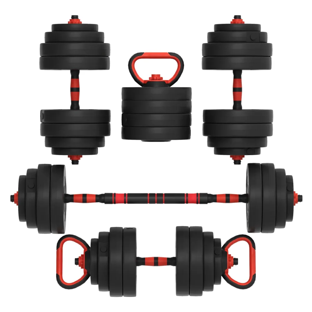 Hantelset 3-in-1 40 kg