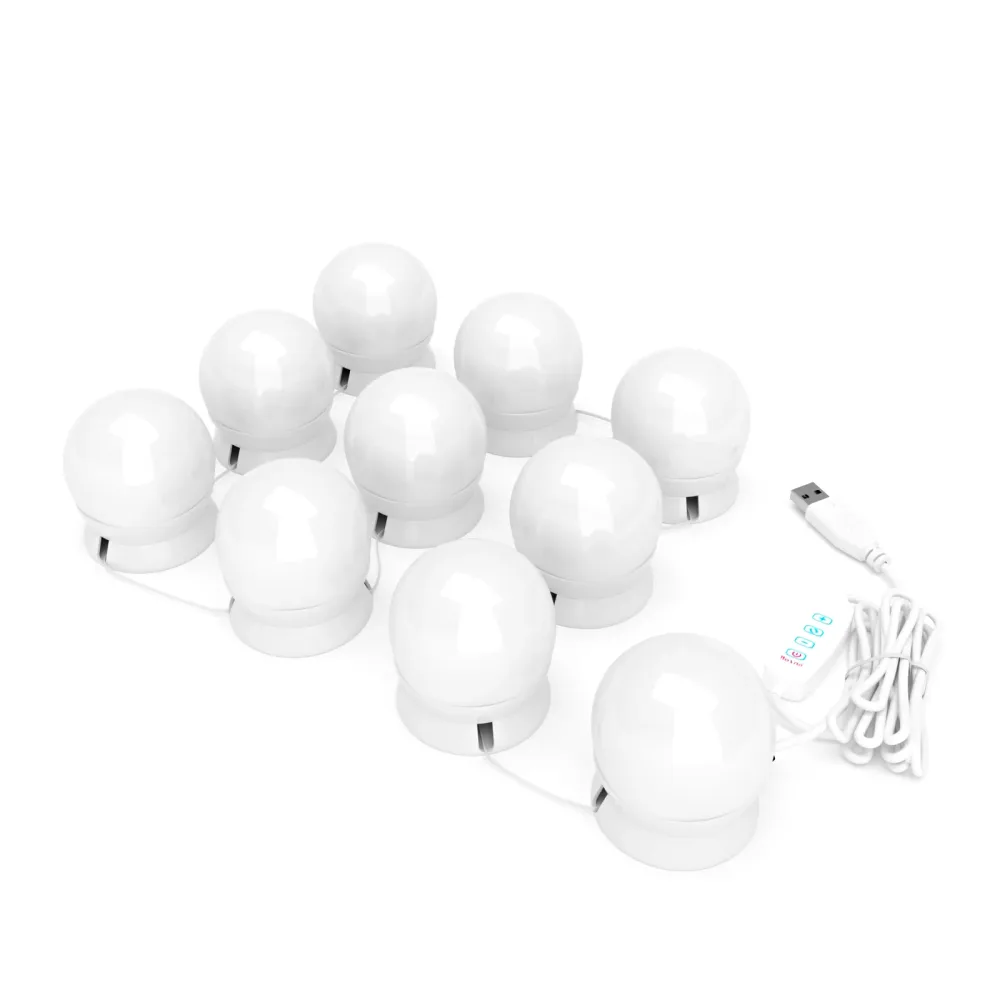 Licht für Schminktisch 10 LEDs