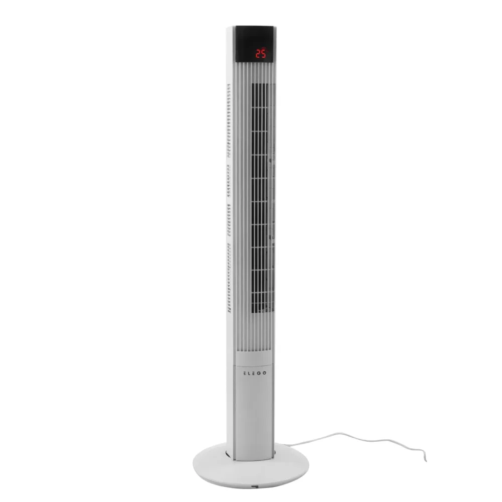 Turmventilator 117 cm weiss