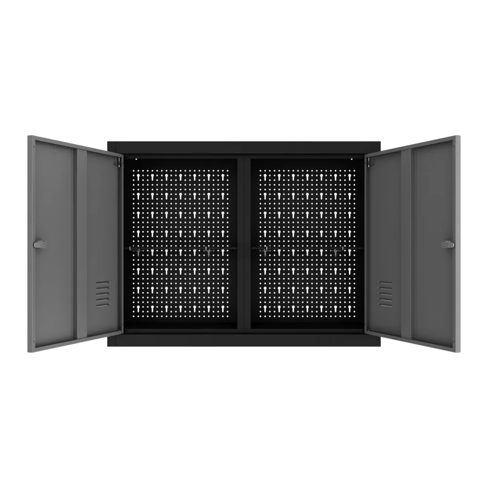 Werkzeugschrank mit Lochwand 80 x 60 cm