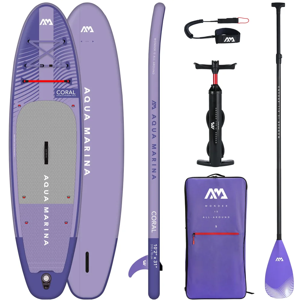 Aqua Marina Stand Up Paddle CORAL lila 310 cm