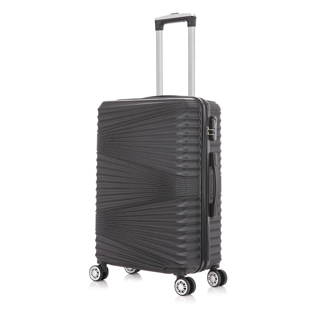 Reisekoffer Hartschalenkoffer NIA Grösse M schwarz