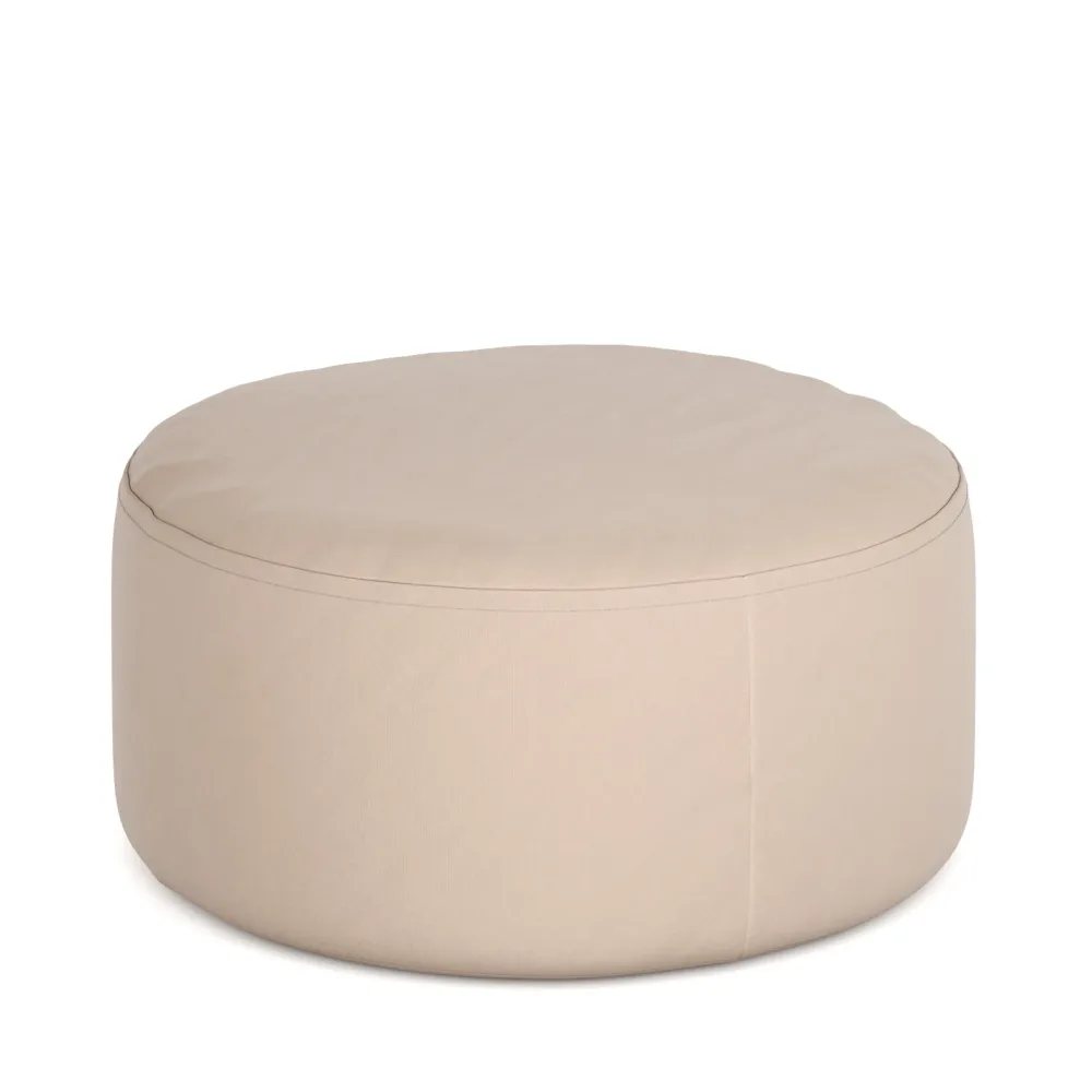Outdoor Pouf aufblasbar PATTY beige