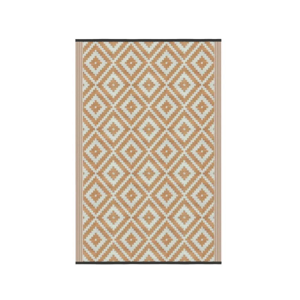 Outdoor Teppich KALUA 240 x 150 cm beige/weiss