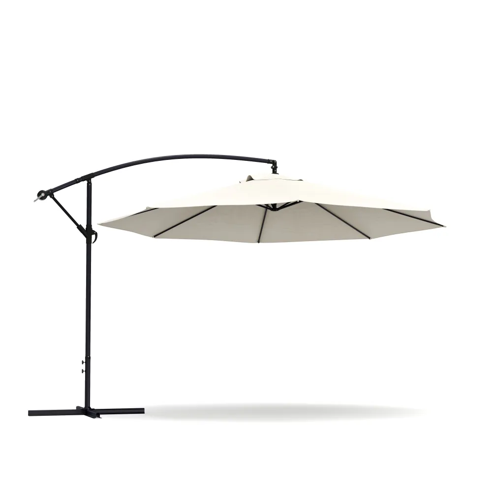 Sonnenschirm Ampelschirm SUN 300 cm weiss