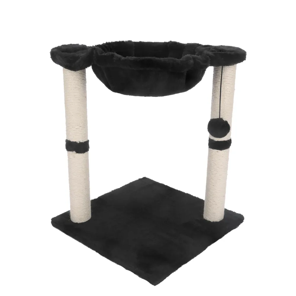 Katzenbaum 50 cm schwarz