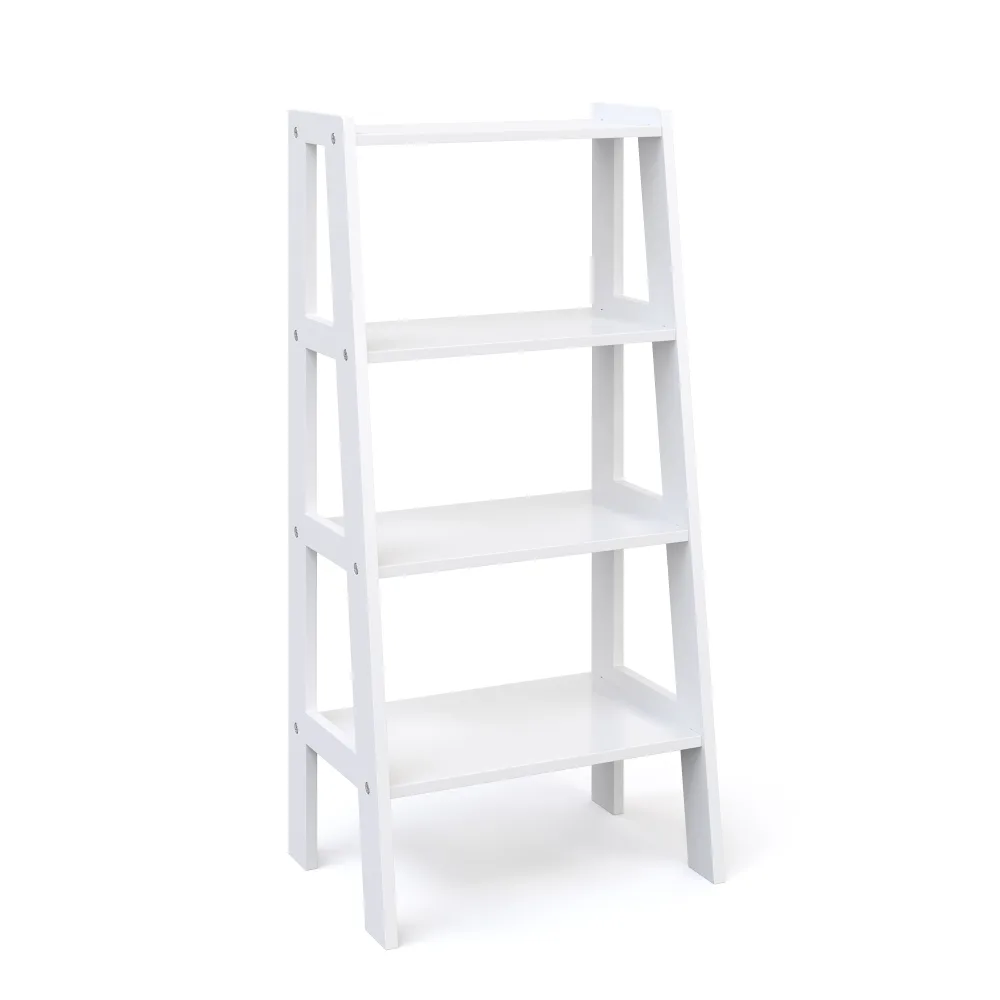 Wandregal Leiterregal 43 x 90 cm weiss