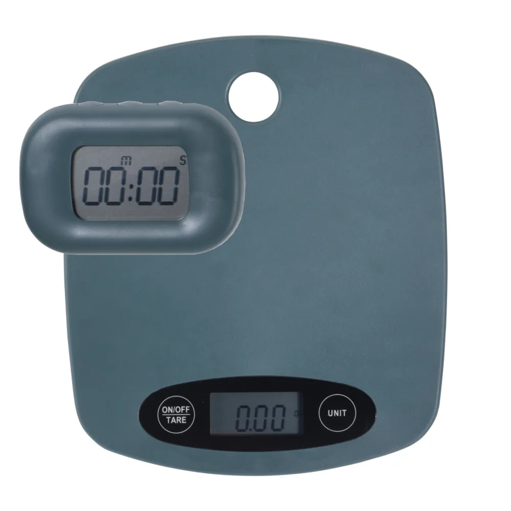 Küchenwaage und Timer im Set