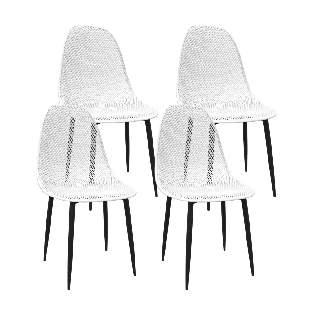 Esszimmerstuhl MELINA 4er Set weiss
