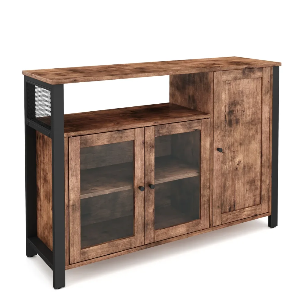 Sideboard Vitrine Vintage BONITA 110 x 75 cm
