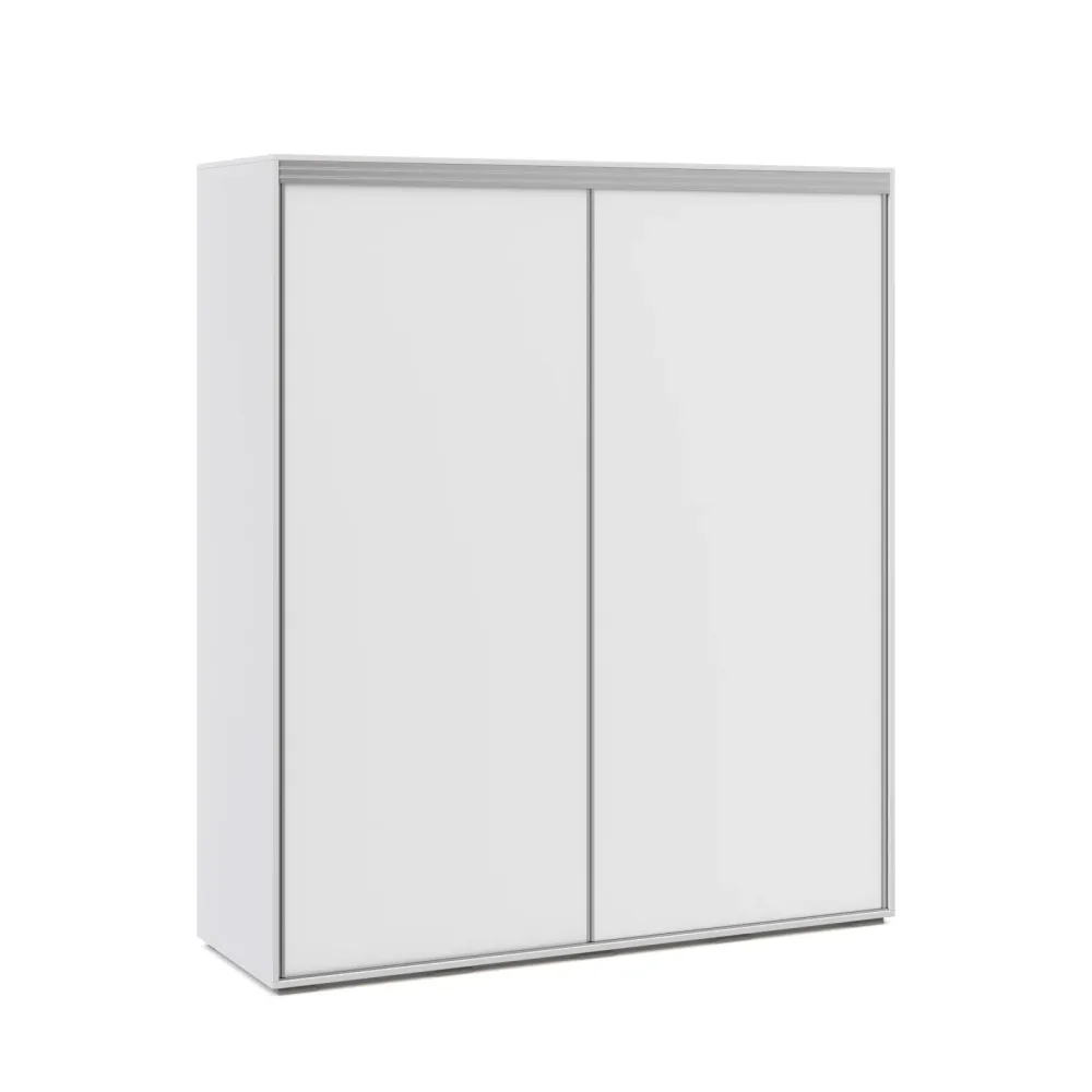 Kleiderschrank Schiebetüren RINA 200 cm weiss