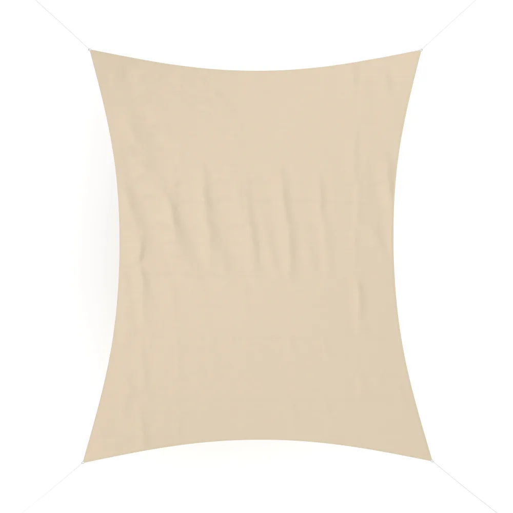 Sonnensegel 4 x 6 m beige