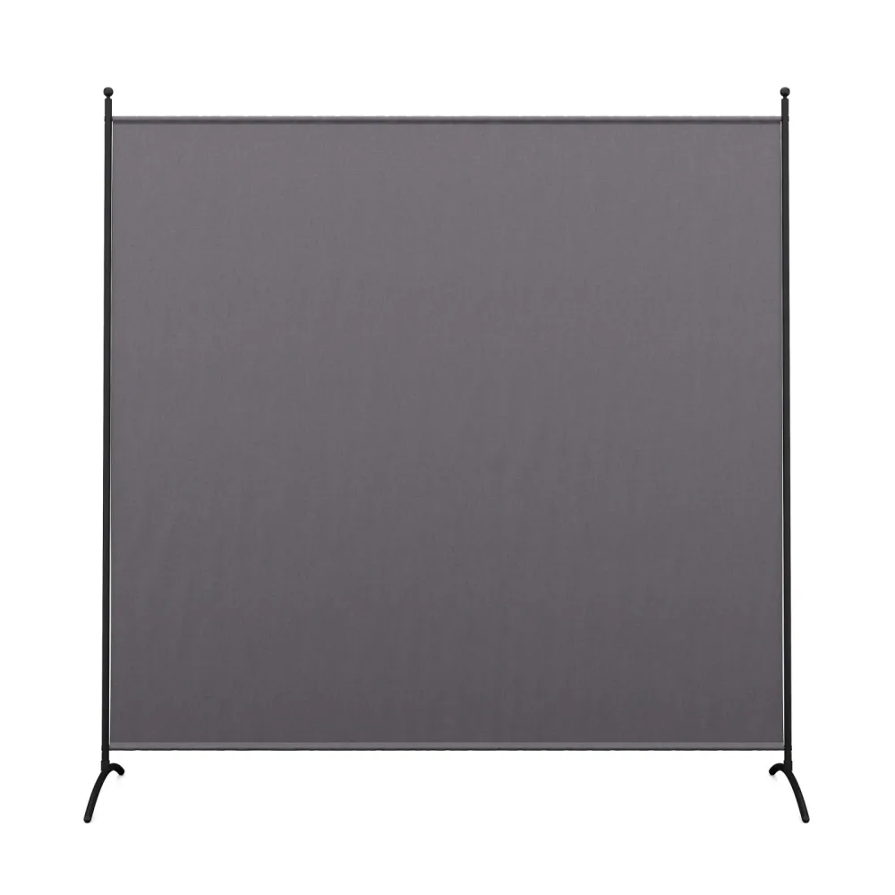 Paravent 1-teilig 180 x 180 cm anthrazit