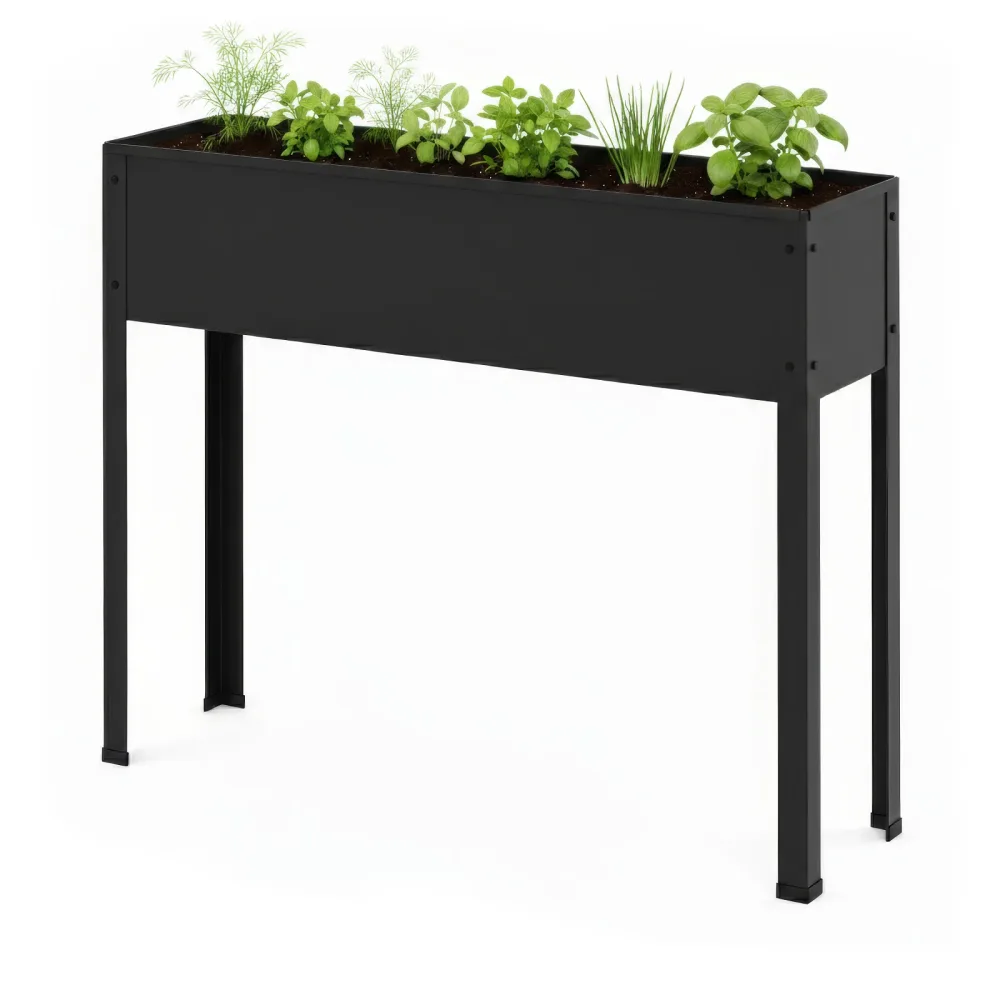 Hochbeet Stahl 100 x 27 x 80 cm