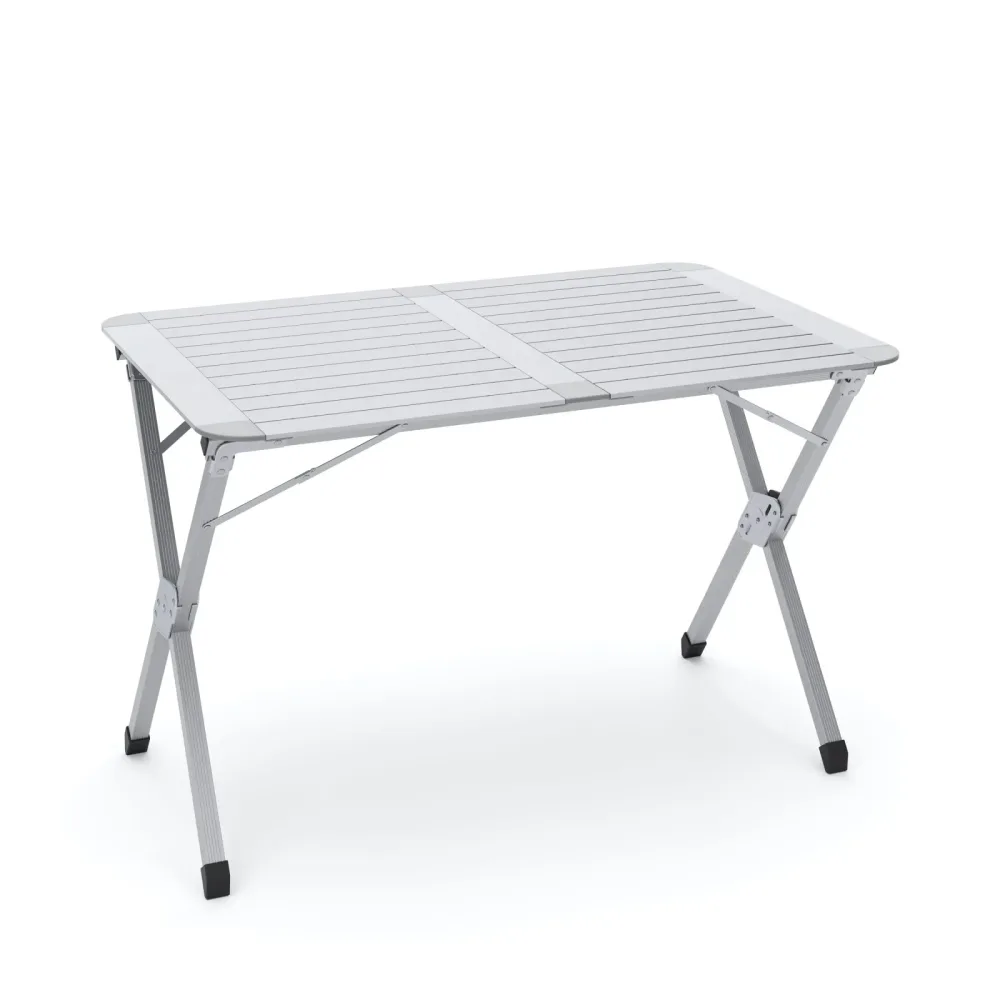 Campingtisch klappbar 106 x 70 cm silber