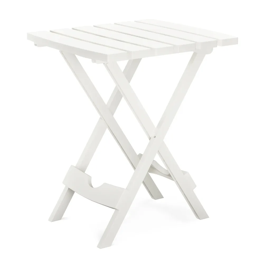 Beistelltisch klappbar 44 x 38 cm weiss