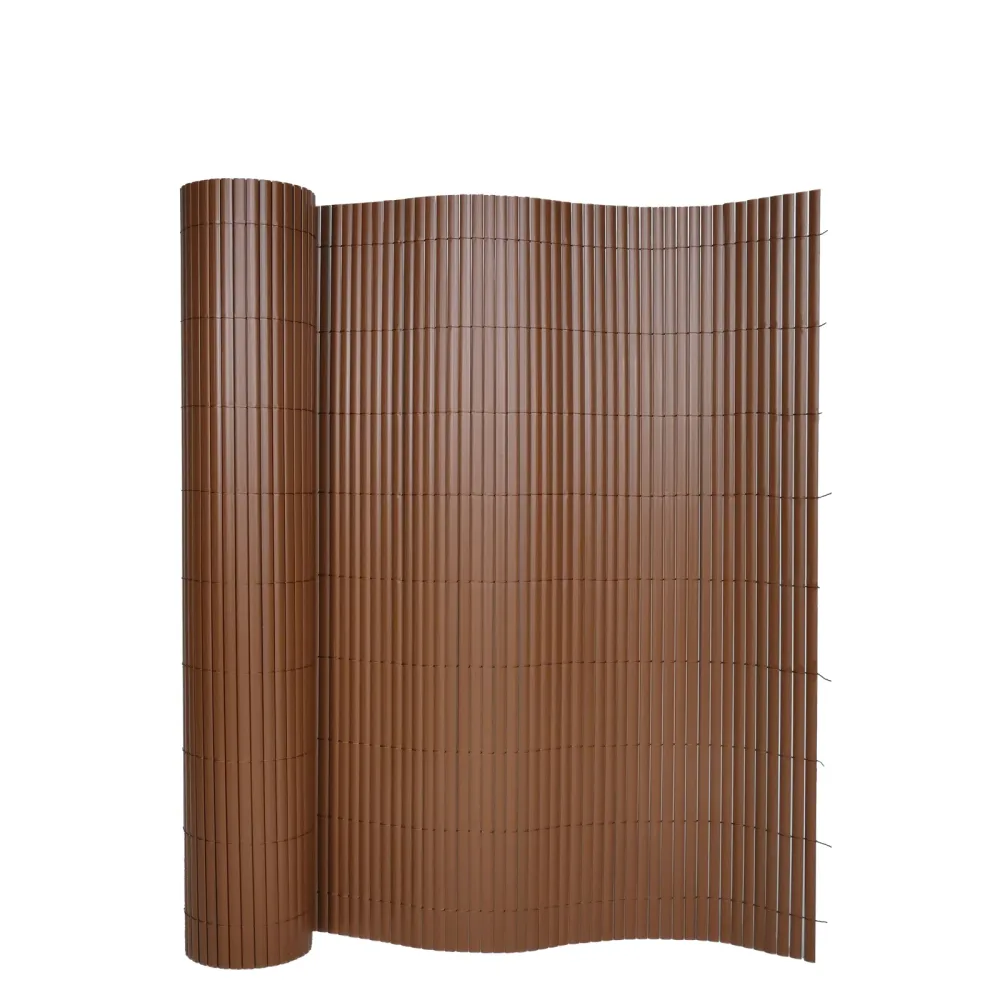 Sichtschutzmatte PVC 500 x 160 cm braun