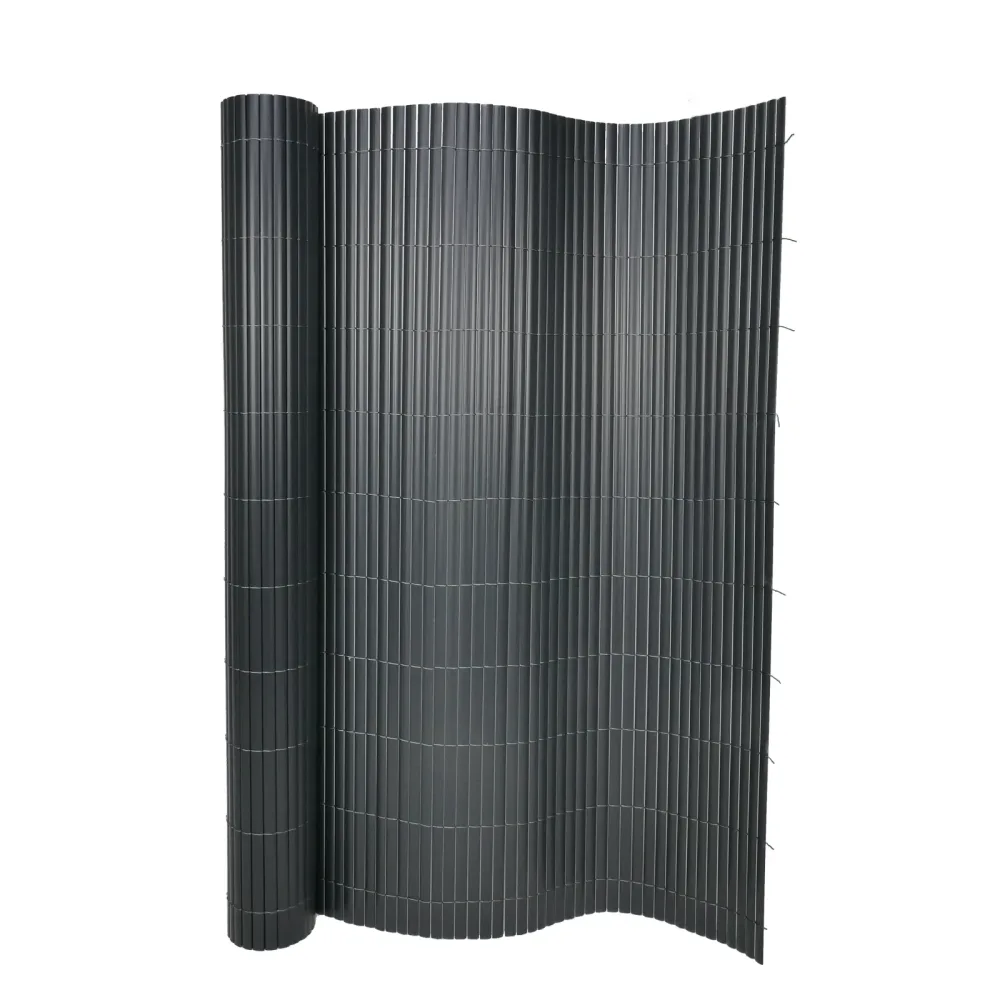 Sichtschutzmatte PVC 400 x 200 cm anthrazit