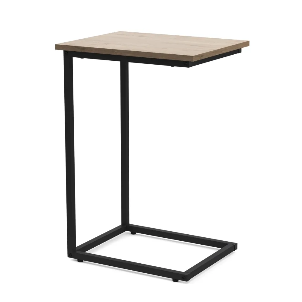 Beistelltisch LAURA 46 x 35 x 67 cm braun/schwarz