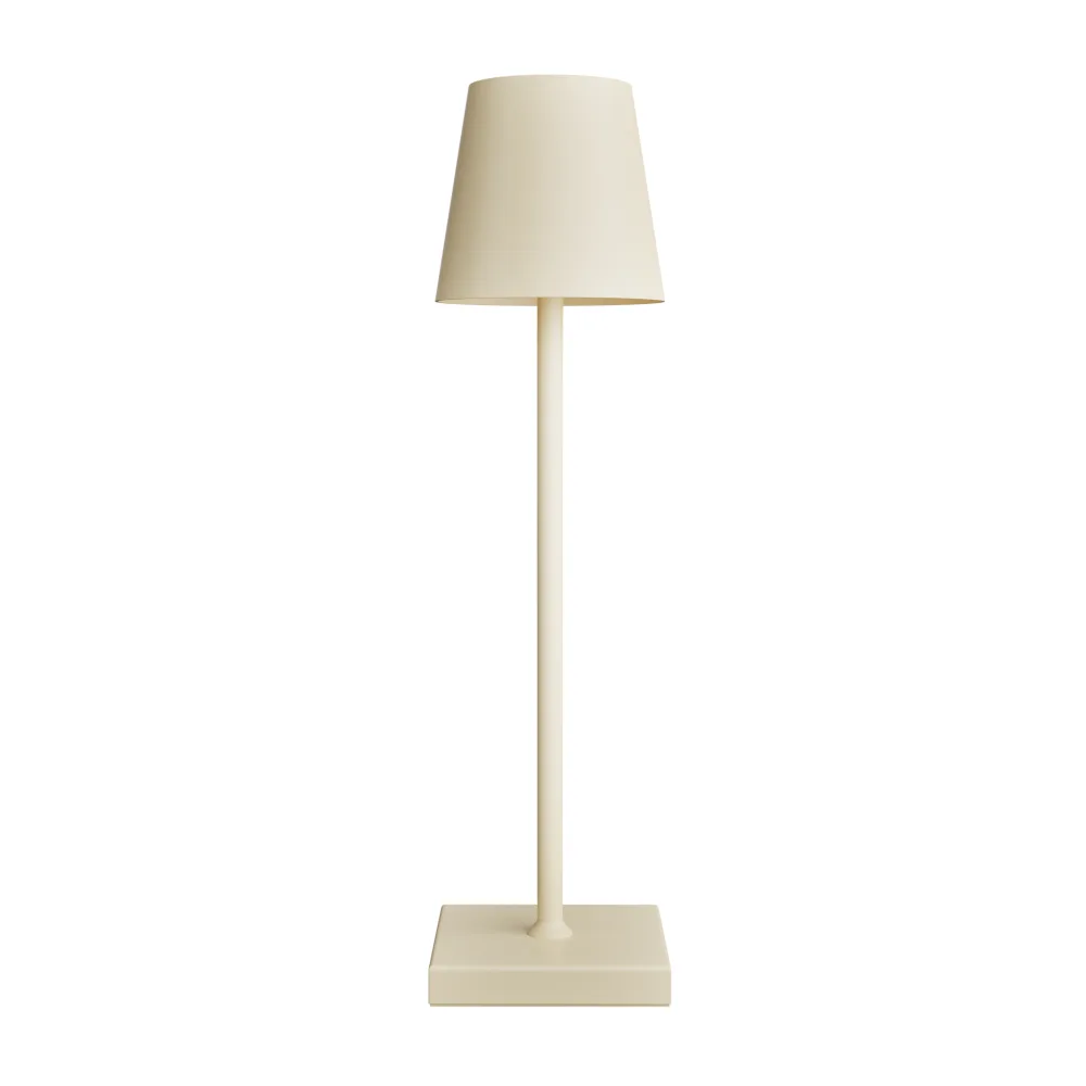 LED Tischlampe MEIRA beige