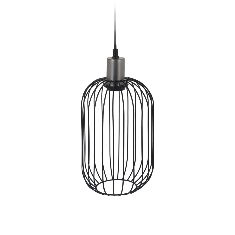 Hängelampe Industrial 18 cm schwarz