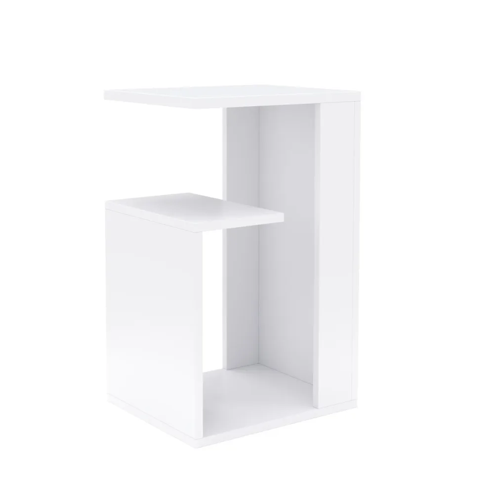 Beistelltisch LIBERTY 35 x 30 x 60 cm weiss