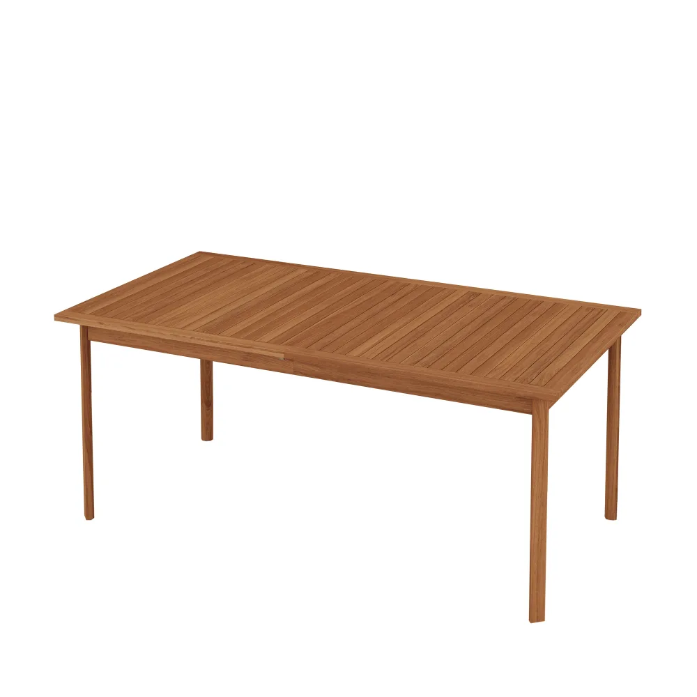Gartentisch Holz ausziehbar AMADORA 180/240 x 95 cm