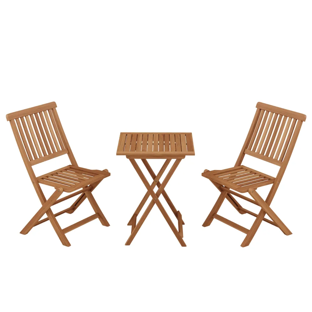 Bistroset Holz ALVOR 3-teilig