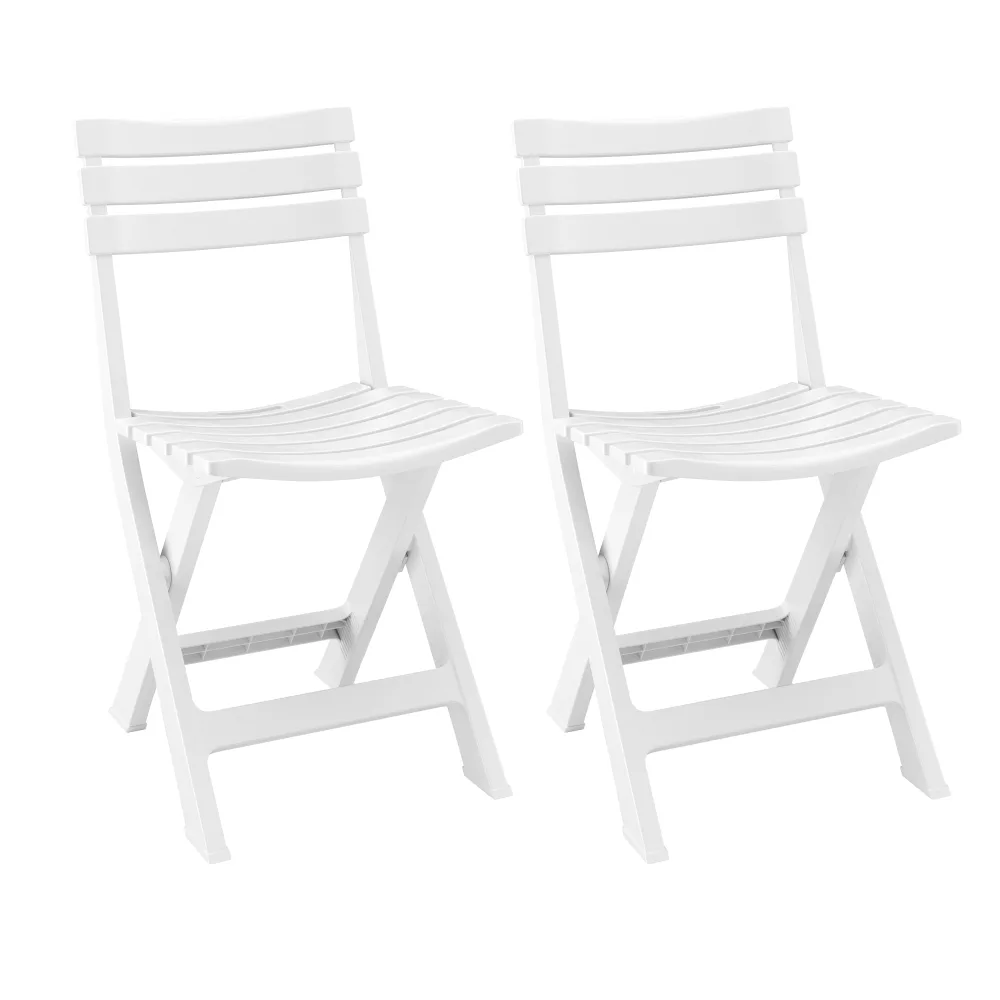 Gartenstuhl MARCO klappbar 2er Set weiss