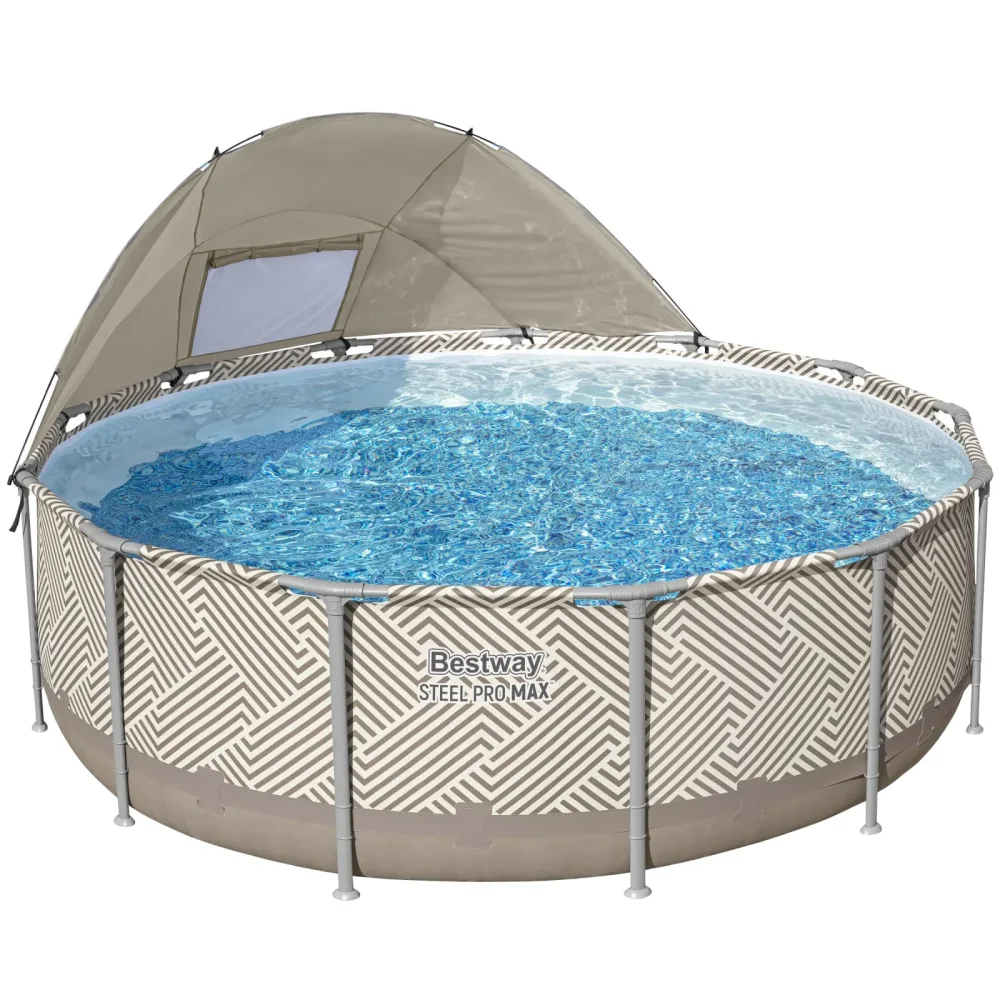 Bestway Pool Set Op Art Design 396 x 107 cm