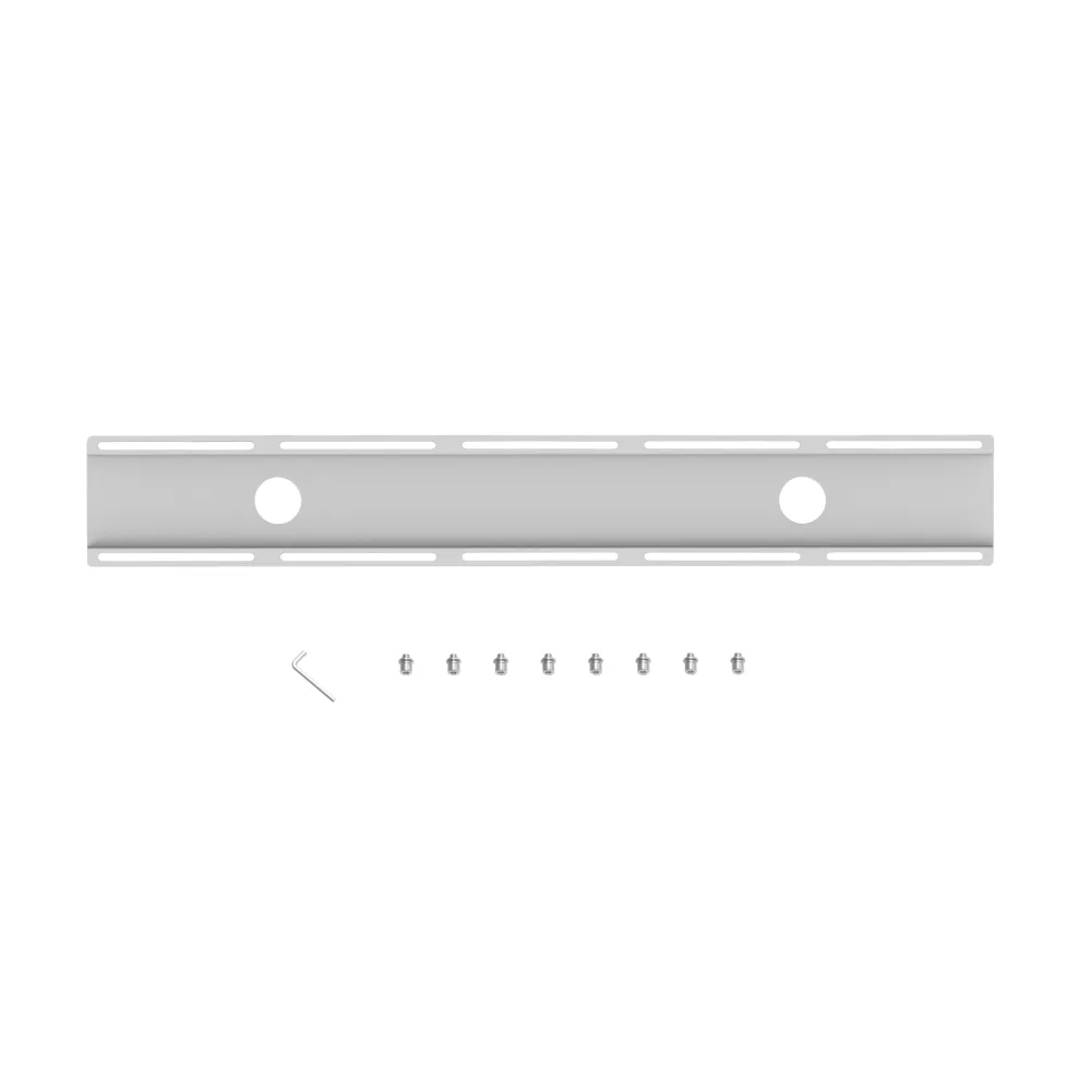 Kabelkanal für Pult 109 x 20 cm grau