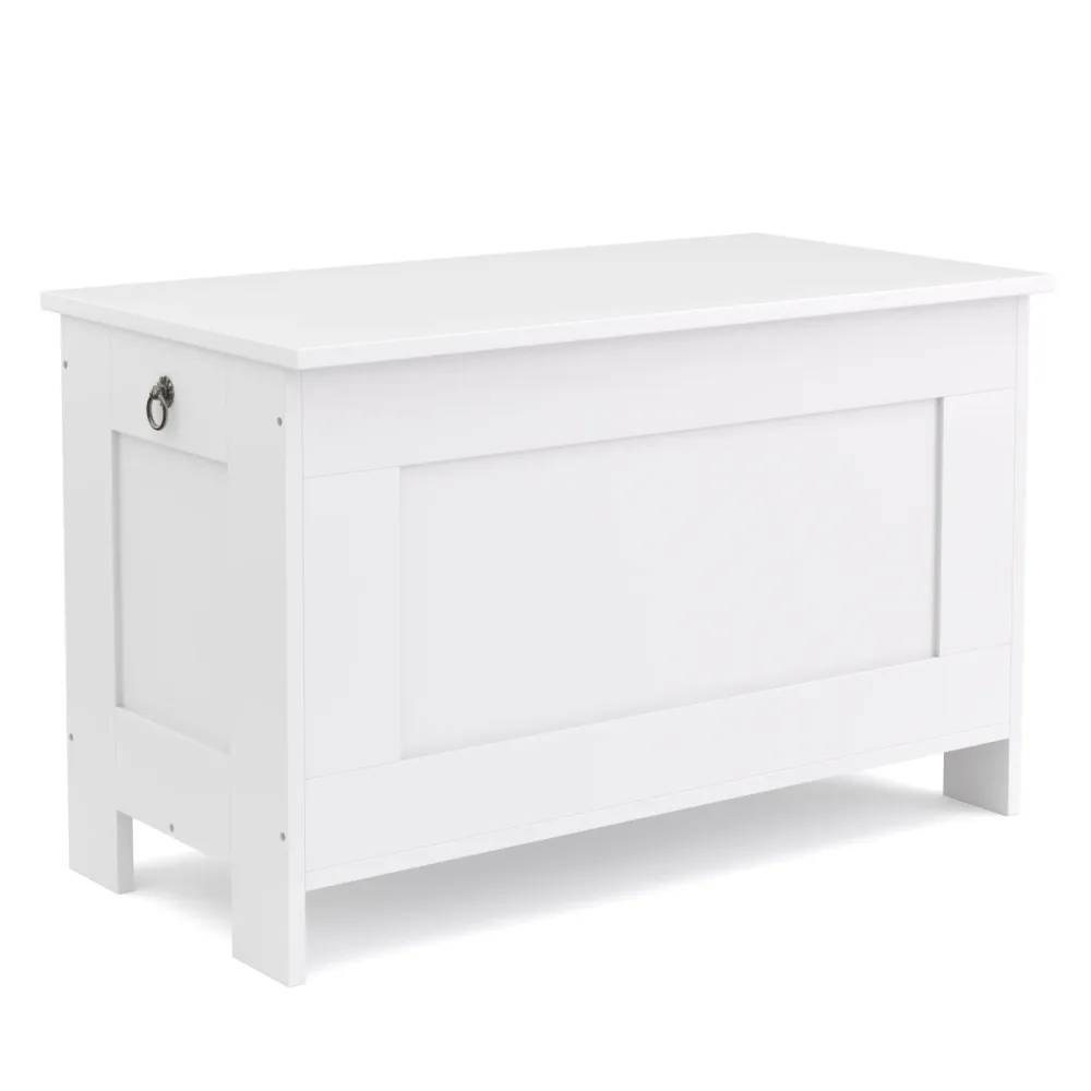Truhe 76 x 48 x 40 cm weiss