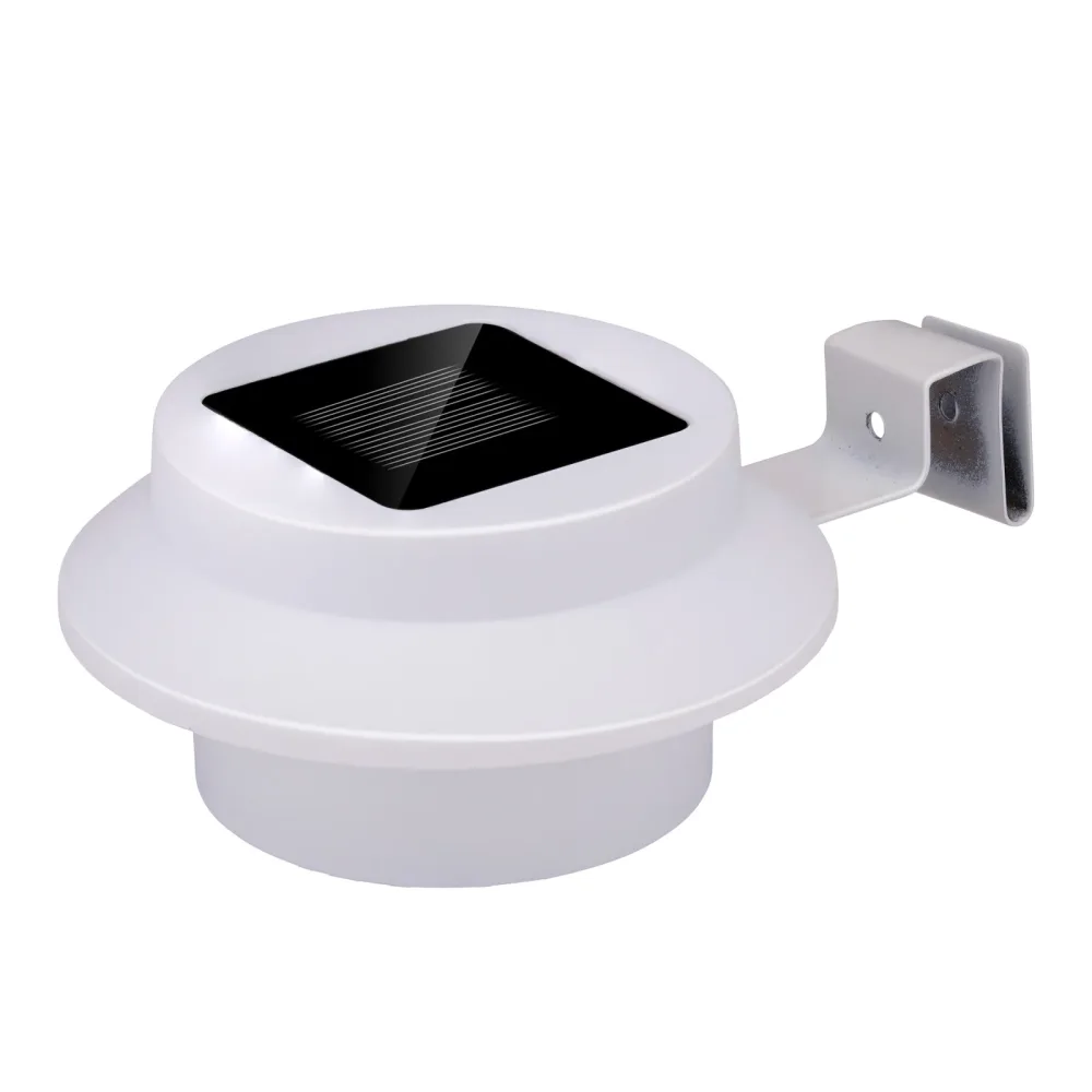 LED Solarlampe für Dachrinne